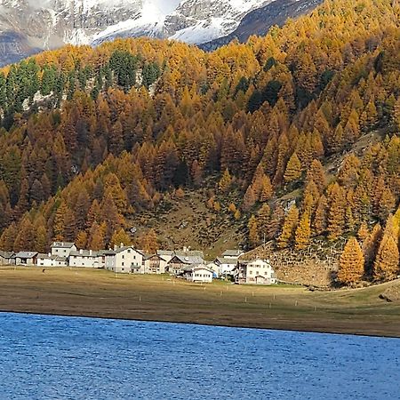Hotel Ristorante Lagrev Малоя Экстерьер фото